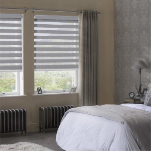 Shade Zebra Blinds For Window Shade Outdoor Blinds Indoor Smart Motorized Chain Roller Blinds Wifi Waterproof Fabric