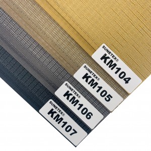 Zebra Shade Fabric Roller Blind Blackout Venetian Blind Anti-UV Thick Built-in for Office