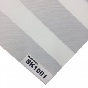 High End 100% Polyester Translucent Sheer Elegance Roller Fabric For Window Treatment