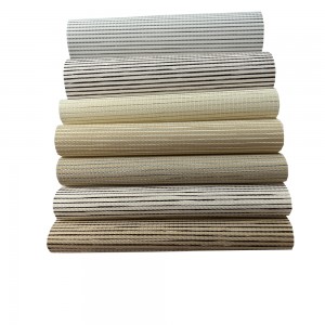 Semi Blackout Zebra Blind Polyester Roller Blinds Home Decoration Fabrics Blinds Shades