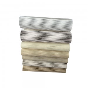 Semi Blackout Zebra Blind Polyester Roller Blinds Home Decoration Fabrics Blinds Shades