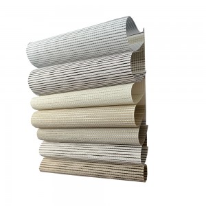 Semi Blackout Zebra Blind Polyester Roller Blinds Home Decoration Fabrics Blinds Shades