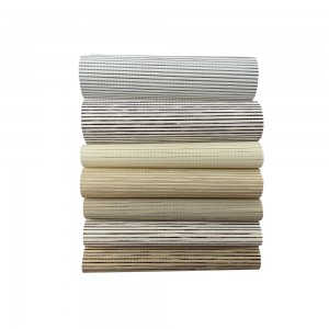 Semi Blackout Zebra Blind Polyester Roller Blinds Home Decoration Fabrics Blinds Shades