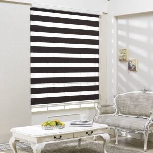 New Design 5% Openness Solar Anti-UV FR Rainbow Roller Blinds Fabrics For Modern Home Decor