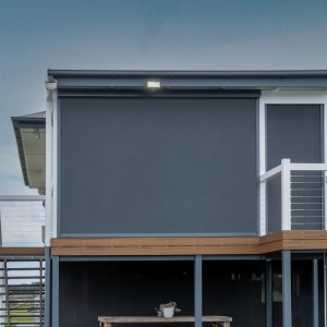 Outdoor Zipper Blind Sunscreen Fabric Heavy-Duty Sun Control, Windproof & Heat Reduction Material