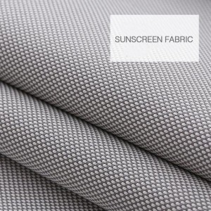 3% openness roller blind fabric sunscreen fabric for customized window