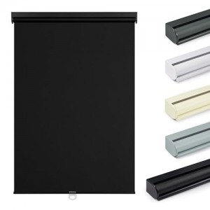 PVC Polyester Material Blackout Privacy Protection Waterproof UV Protection Shades Roller Blinds Fabric