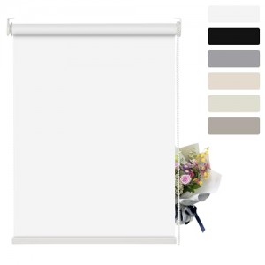 Stocklot Cheap Silver Coating Blackout Window Polyester Roller Blind Fabric