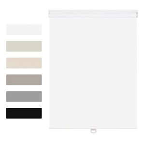 Seamless Darkness Cordless Blackout Roller Shades for Windows